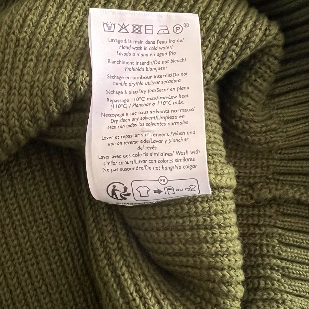 Sezane Isaure Cardigan Perfect Green - Size M - Picture 10 of 15